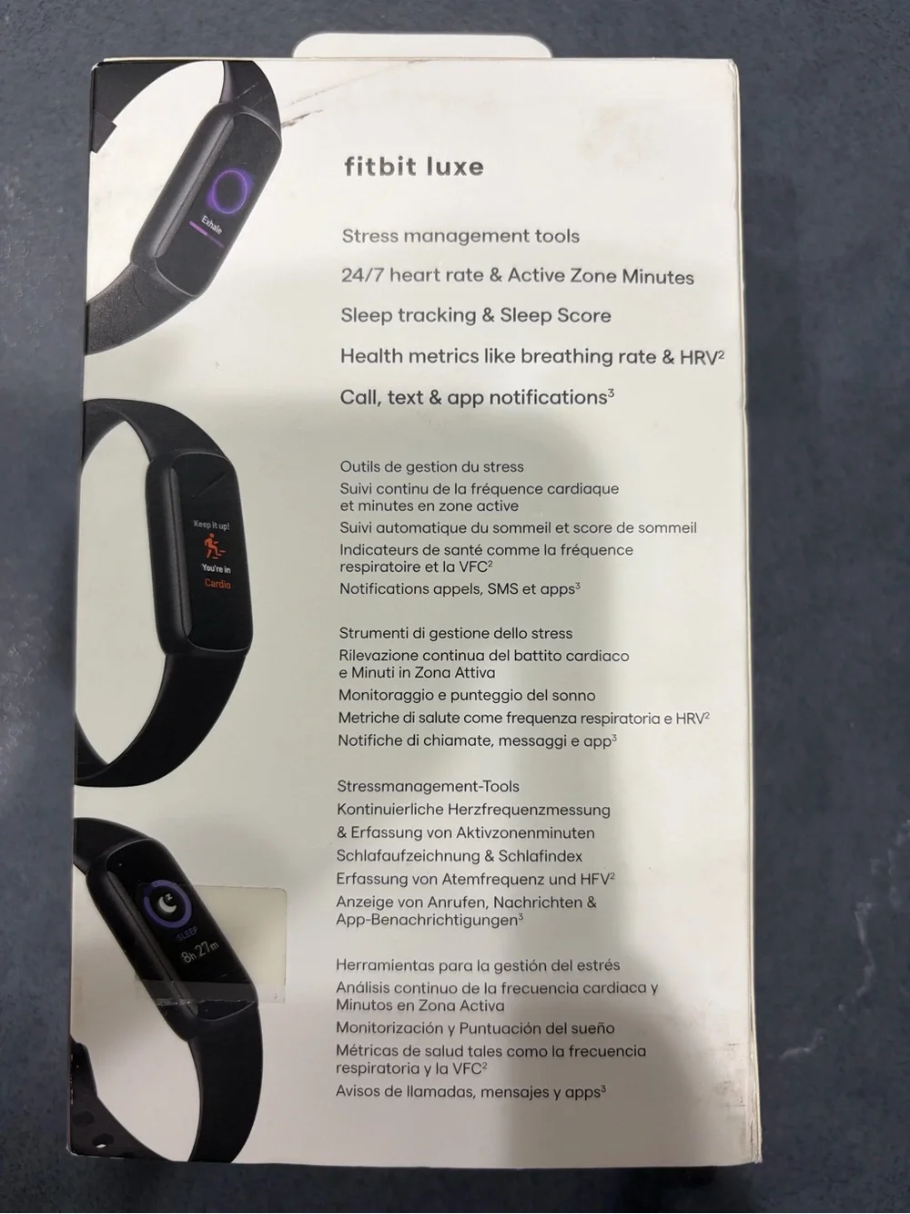fitbit Luxe Fitness & Wellness Tracker - Black